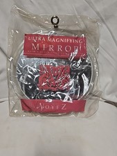 Vtg. Voyez Ultra Magnifying Mirror W/ Suction Cups