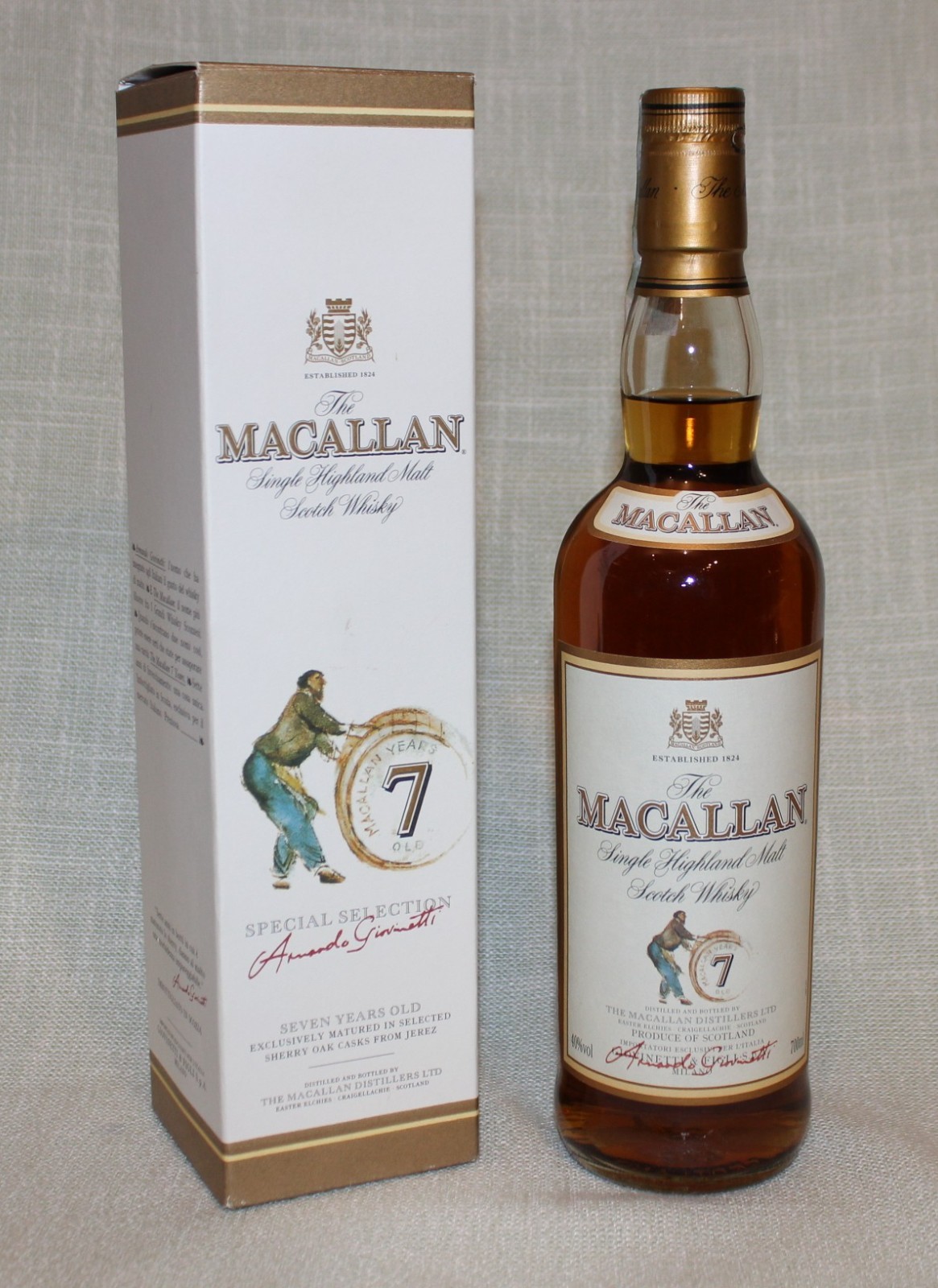 Macallan 7 years old