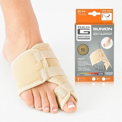 Neo-G Bunion Soft Support Big Toe Alignment prä/postoperative Hilfe - rechts