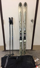 K2 T Nine Myste One Luv Skis 160cm with Marker Bindings, Poles & Bag