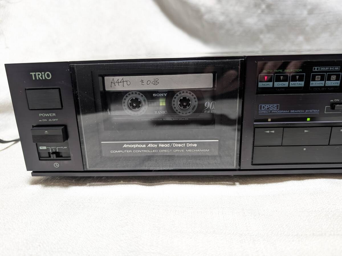 その他 TRIO KX-880SR TRIO(KENWOOD)KX-880SR DD Cassette deck tested Working well, in