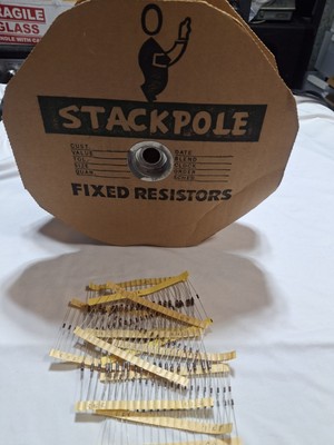 Stackpole Resistors,  Vintage Carbon Comp.