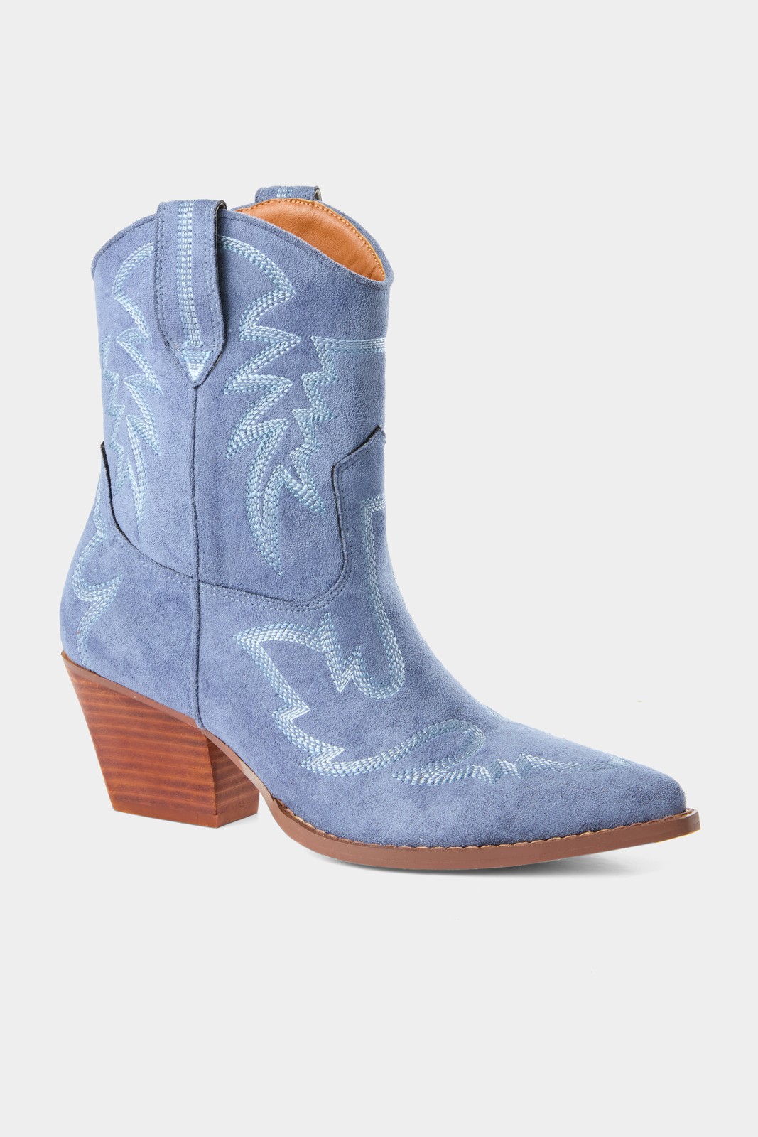 Joe Browns Women's Embroidered Western Boots , Blue, 8