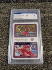 2005 Topps - Prospects Ryan Howard, Cole Hamels #689 (RC)