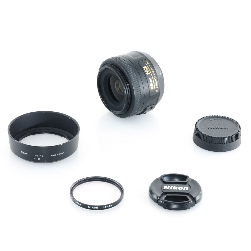 Objectif Nikon AF-S DX NIKKOR 35 mm f/1,8 G Prime du Japon [Exc+5] - Photo 2/4
