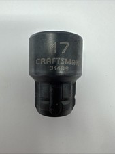 Craftsman Max Axess Through Socket 17mm 31409 38 Drive