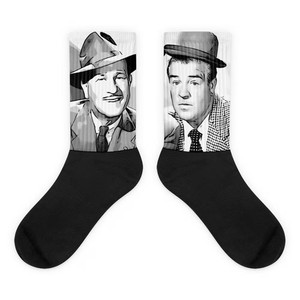 Abbott and Costello Socks