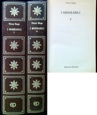 I MISERABILI HUGO VICTOR EDIZIONI PAOLINE 1988 MAESTRI RILEGATO