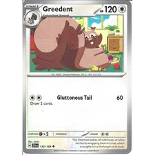 132/159 Greedent : Uncommon Card : Journey Together : Pokemon Trading Card Game