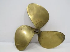 14RH10 BRONZE FEDERAL PROP 1+1/8 INCH BORE PROPELLER BOAT SHIP DECOR  (E4A388C)