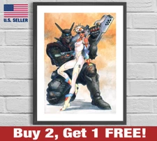 Appleseed Intron Depot Masamune Shirow Mecha Girl 18" x 24" Anime Poster Print