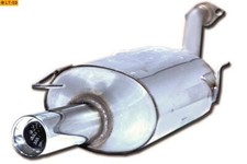 FOX Sportauspuff Honda Civic 5 MA 6 Fastback MB 1.4l 1.5l 94-01 1x90mm Absorber