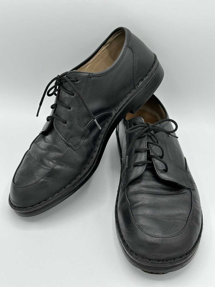 Finn Comfort Hilversum Oxfords Mens Size 9.5 Black Leather  display picture 2
