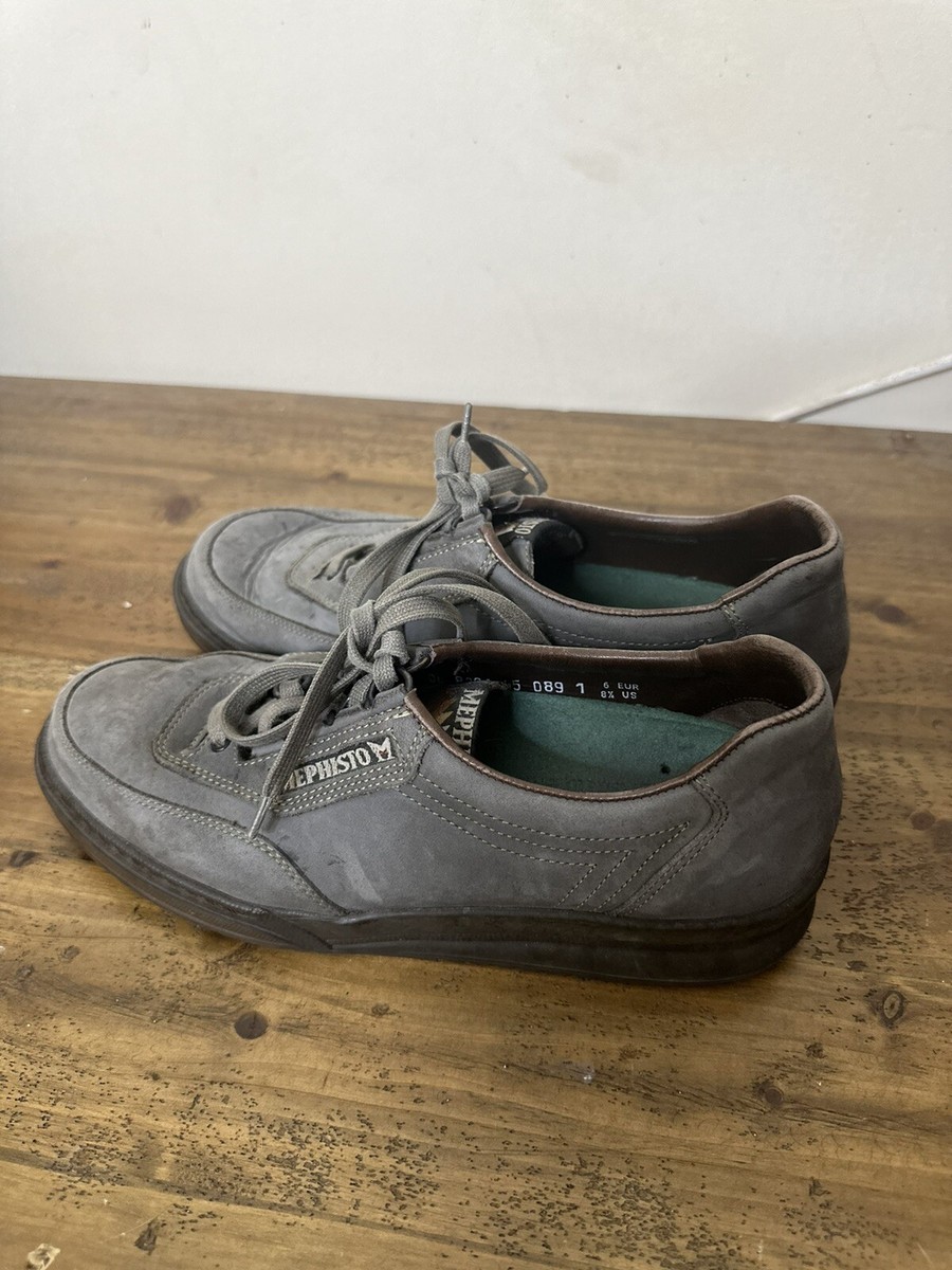 Mephisto Match Walking Shoe Women's Size US Birch Nubuck