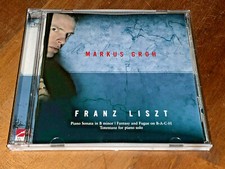 Liszt Piano Sonata in B minor MARKUS GROH AVIE Hybrid SACD MINT Made in Germany
