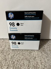HP 98 Black Ink Cartridge Expired 2015 Genuine Sealed New