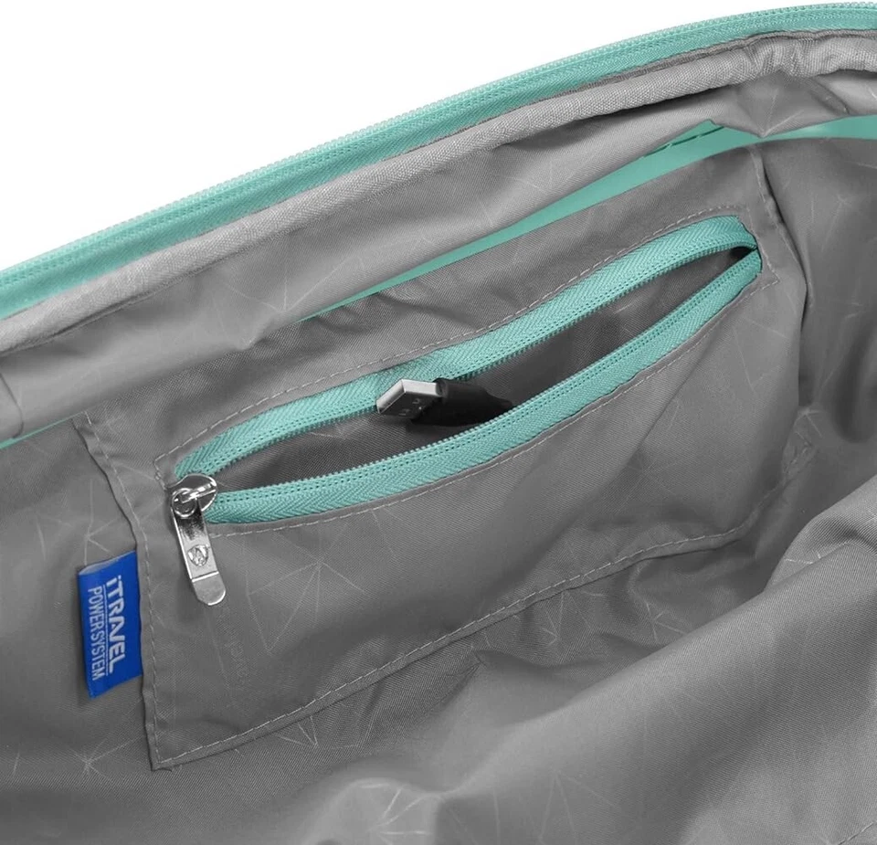 Equipaje giratorio expandible rígido indestructible Traveler's Choice Pagosa Foto 2 de 4