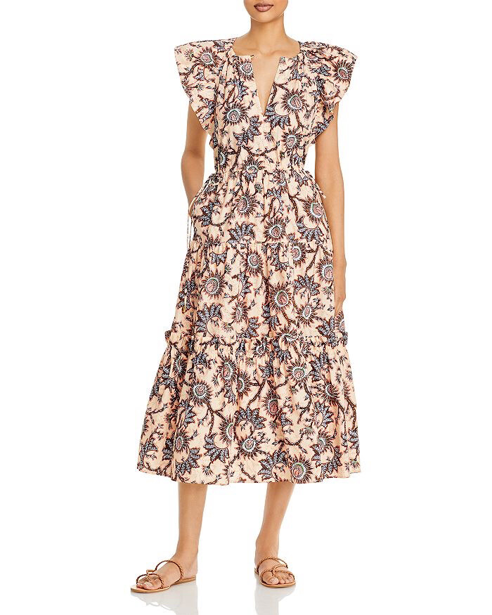 knee length dresses for ladies Yasmin Midi Dress – Augustine main image 1