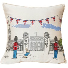 Signare Peter Rabbit Tapestry Square Throw Sofa Bed Cushion Cover + Inner Pad