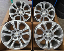4x 20" Genuine 2022 Chevrolet Silverado 1500 Wheels- 20x9 6/139.7 28P 84775278