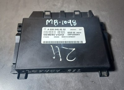 2001-09 MERCEDES W211 E CLASS TRANSMISION CONTROL GEAR BOX MODULE A035 5454232