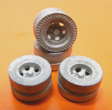  12  6-Hole Budd Tire/Wheel Set 1/87 Scale By Don Mills Models