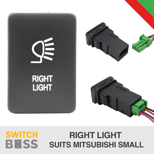 Push Switch 50 STYLES RED-GREEN suit Mitsubishi SMALL Triton Pajero MQ MR QE QF - Picture 42 of 63