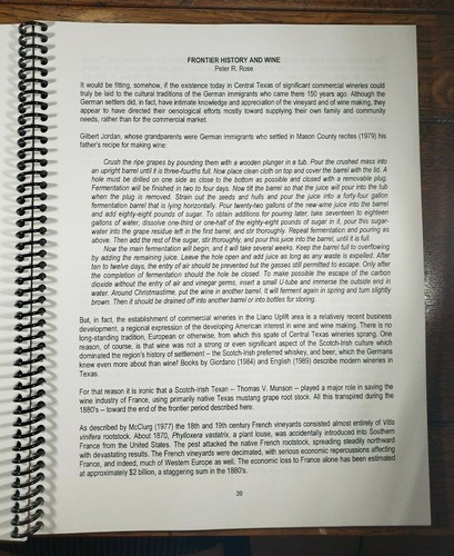 Geology, Frontier History and Selected Wineries of the Hill Country Appellation - Picture 3 of 4