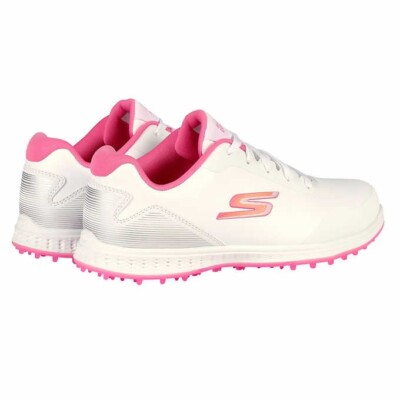 Skechers Women's GO GOLF Pivot Golf Shoe White/Pink Size