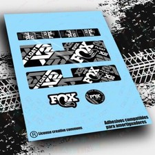 RWP-487 KOMPATIBLE AUFKLEBER FOX FLOAT X2 FACTORY UND PERFORMANCE STOSSDÄMPFER