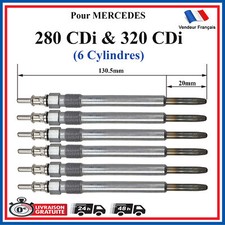 Bougies de préchauffage Mercedes 280