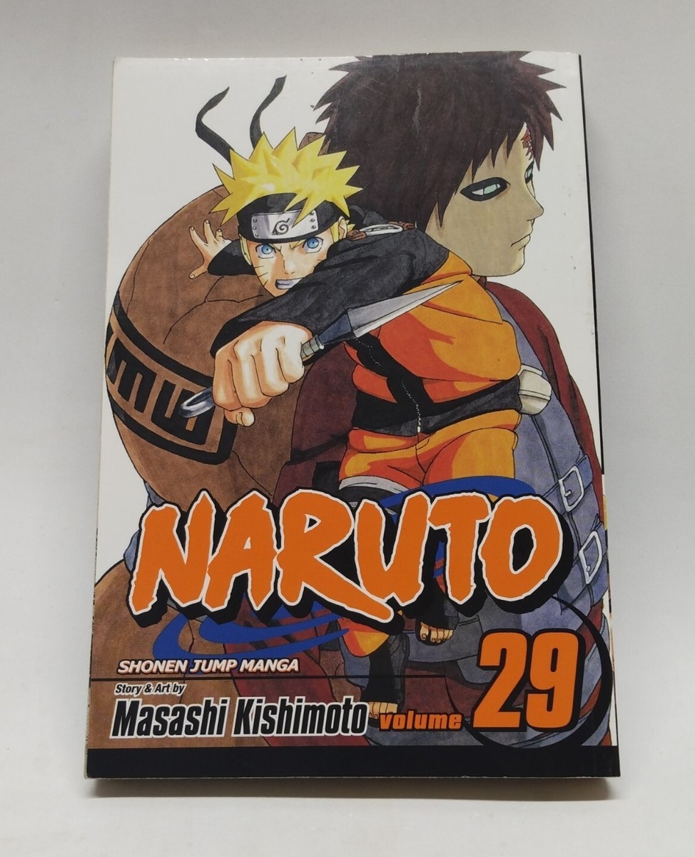 Naruto FIRST PRINT Manga Volume 29 May 2008 English Shonen Jump