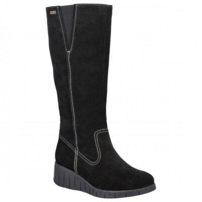 Rieker Noomi 91 Y1391-00 High Leg Boots - BLACK - SIZE 7 M - NIB