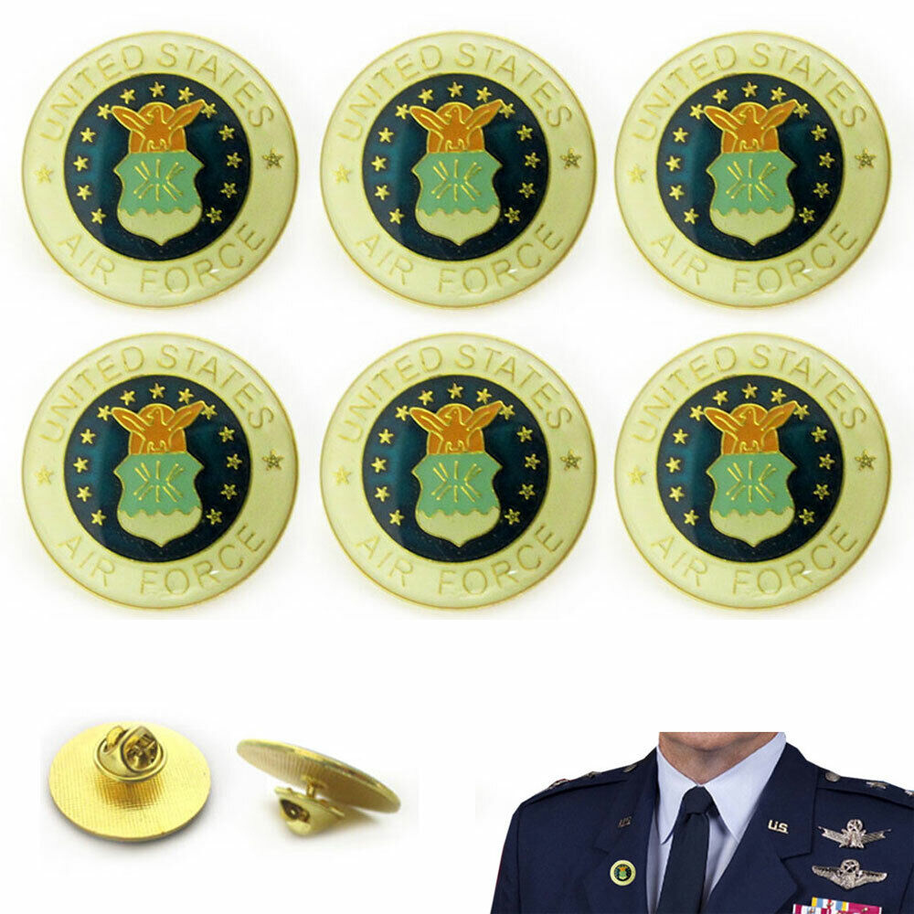 Enamel Air Force USAF Jacket Lapel Pin Military Hat Backpack Decor Veteran Gift Enamel Air Force USAF Jacket Lapel Pin Military Hat Backpack Decor Veteran Gift