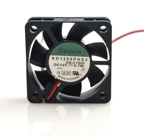 New SUNON Cooling Mute Fan KD1205PHS3 12V 0.7W 5CM 5015 50x50x15mm 2"x2"x0.6" - Picture 2 of 3