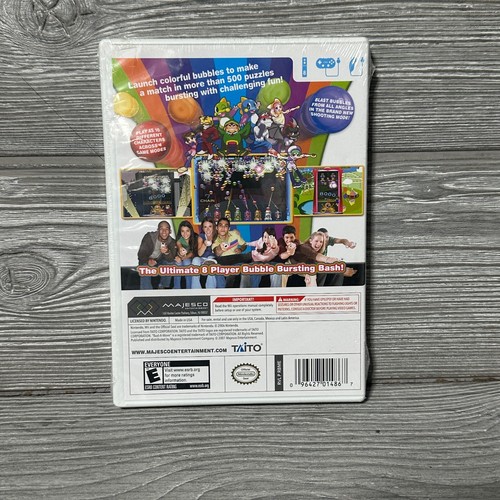 Bust-A-Move Bash - Nintendo Wii New Sealed Video Game Up to 8 Players - Picture 2 of 2