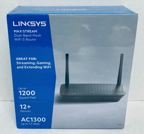 Linksys MR6350 Max-Stream Dual-Band Mesh WiFi 5 Router Ac1300 Factory Sealed NEW