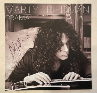 Marty Friedman - Drama (NEW CD - Signed by Marty Friedman) Megadeth Cacophony