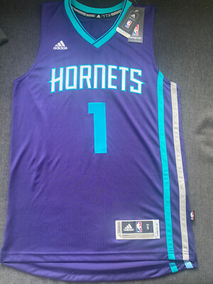 Lance Stephenson Charlotte Hornets Trikot Größe S/M Swingman Adidas
