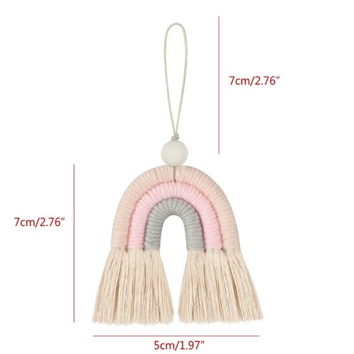 Cotton Pendant Phone Straps Lanyard Key Ring Mobile Phone Accessories Decoration - Photo 8 sur 14