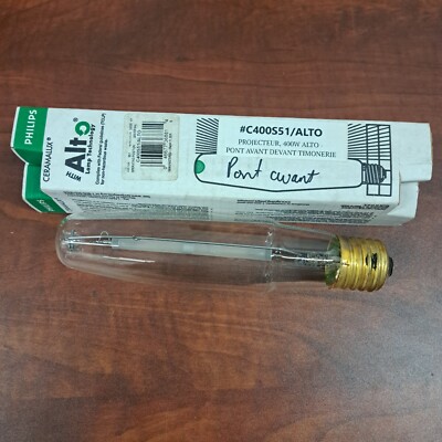 Philips C400S51 ALTO High Pressure Sodium Lamp Son ED18 400W E39 ED58 467373 