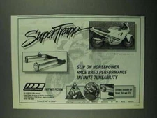 1987 SuperTrapp Exhaust System Ad - Honda CBR-600
