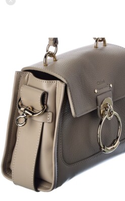 $2050 NEW NWT CHLOË GREY MINI TESS DAY SHOULDER PURSE BAG | eBay