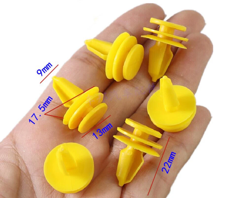 40 clips de panel de puerta compatibles con Chrysler Pacifica 6507055-AA 2004-2008 Foto 3 de 4