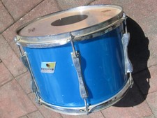 Ludwig 70s US Vintage 13" Rack Tom Drum Blue  Olive Badge RARE 1 pc CLASSIC LUG