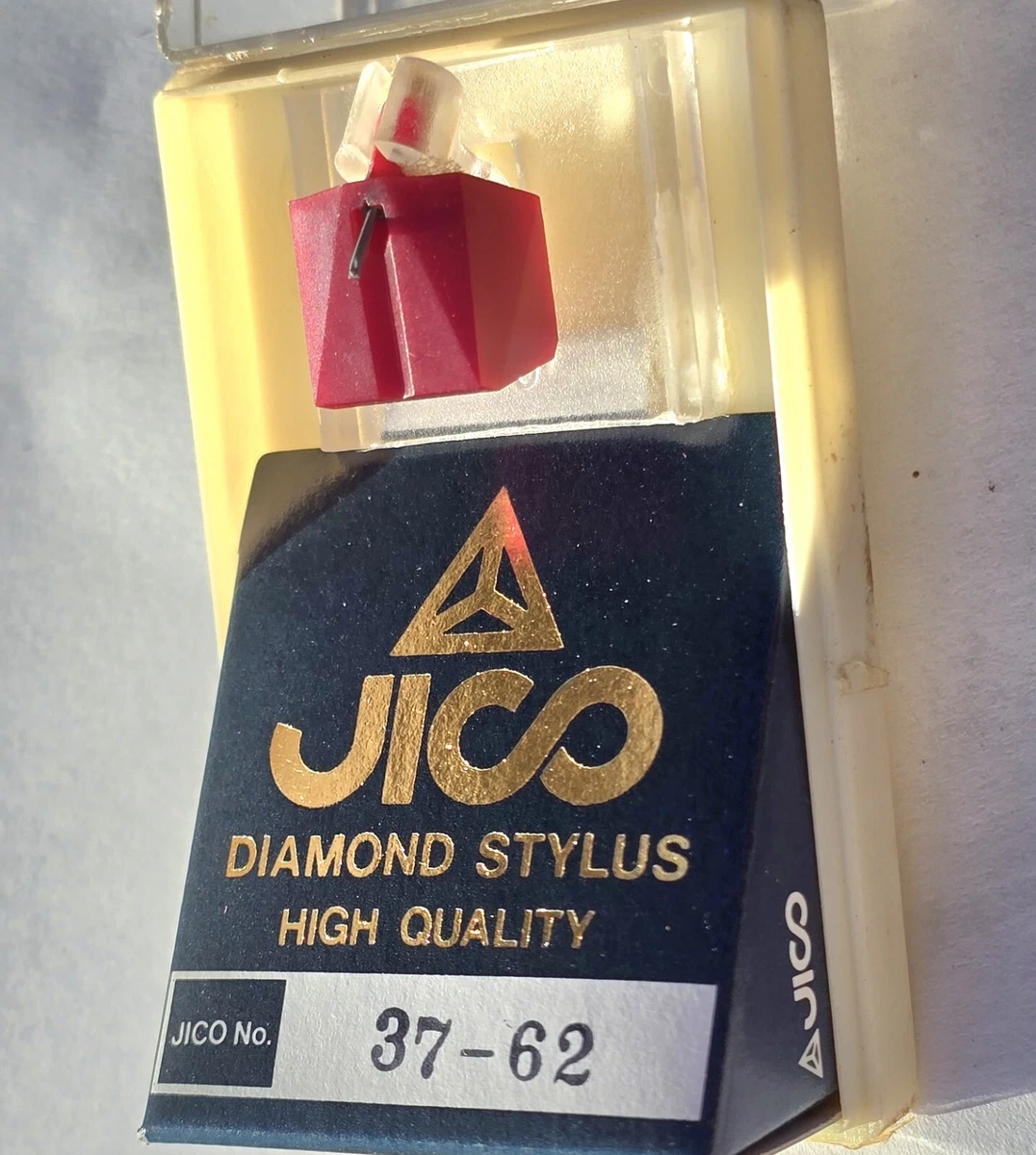 AGUJA TOCADISCOS JICO - SANYO 37 - 62 HIGH QUALITY/DIAMANTE💎