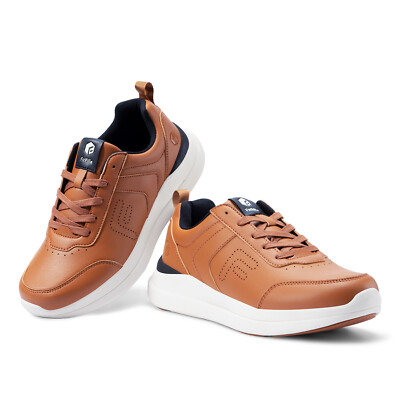 Herren Freizeitschuhe Extra Weit - Weiches Leder, Atmungsaktiv, Wasserdicht