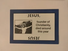 PERSPECTIVE Time Line Game 1992 card JESUS World History free shipping