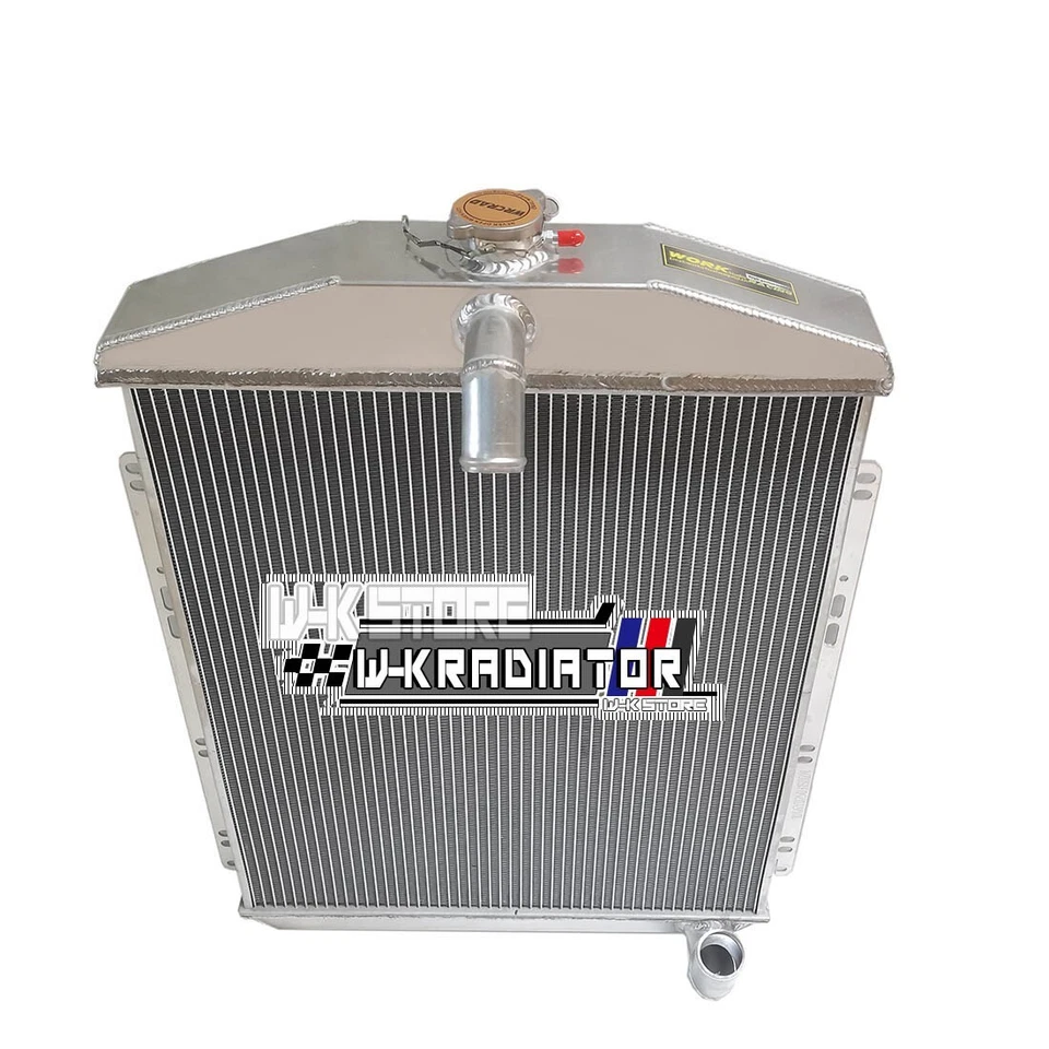 All Aluminum Cooling Radiator for 1942-1948 Oldsmobile G-47 #CC42OL 2-row 1947 Foto 4 de 4