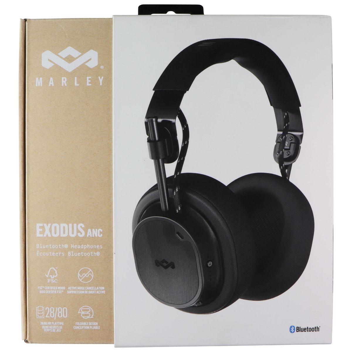 Exodus Anc Headphones House Of Marley Exodus Bluetooth Headset
